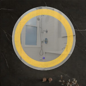 Round Bathroom Premium Mirror