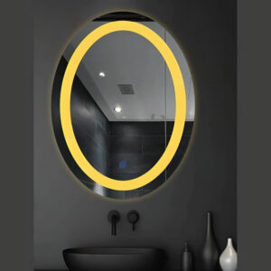 Stardust Bathroom Ovel Mirror