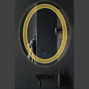 Stardust Decorative Ovel Mirror