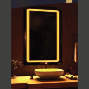 Golden High Prime Led Mirror