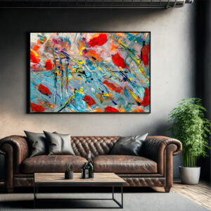 Wonder Art Canvas painting with frame Big Size Wall Art for living room,Bedroom,Drawing room,Hotels