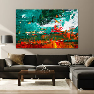 Color splash Canvas painting with frame Big Size Wall Art for living room,Bedroom,Drawing room,Hotels