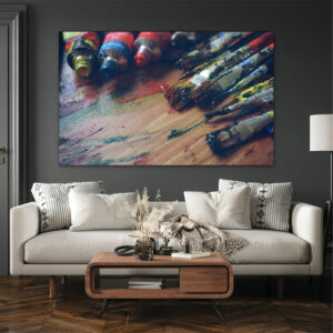 Preety Night Canvas painting with frame Big Size Wall Art for living room,Bedroom,Drawing room,Hotels