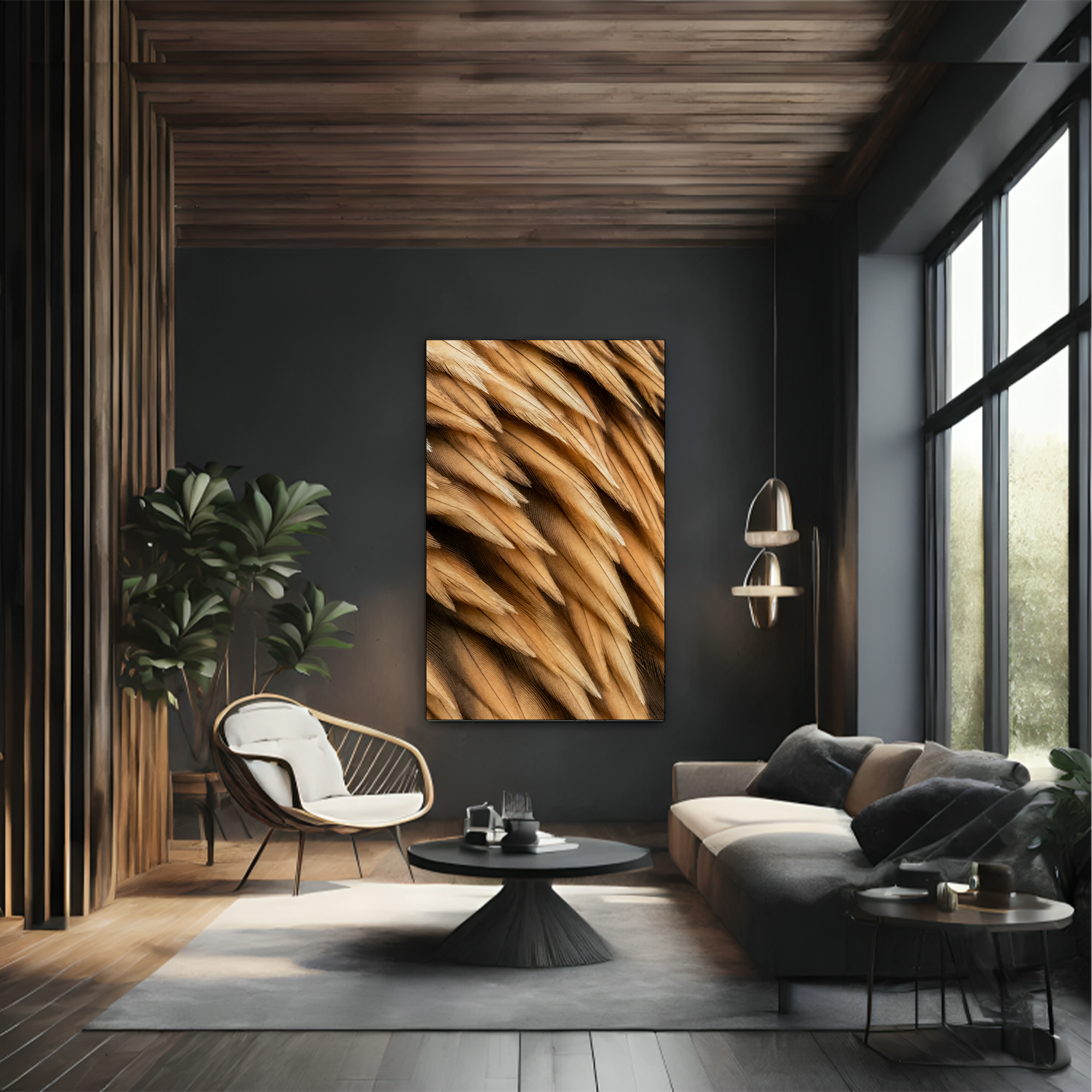 Beautiful abstract Canvas painting with frame Big Size Wall Art for living room,Bedroom,Drawing room,Hotels - Image 6