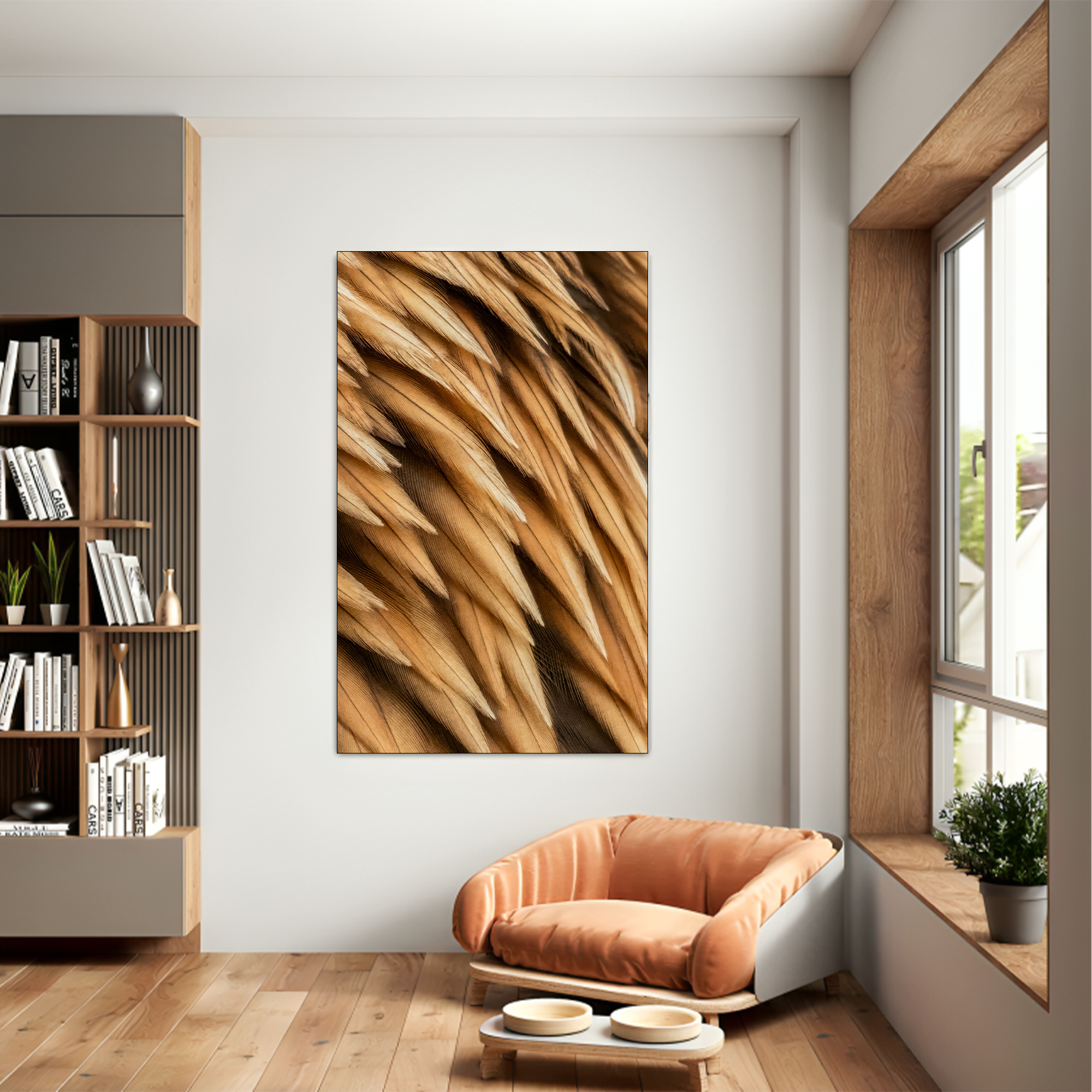 Beautiful abstract Canvas painting with frame Big Size Wall Art for living room,Bedroom,Drawing room,Hotels - Image 4