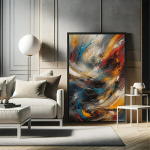 Elevate Your Space Canvas painting with frame Big Size Wall Art for living room,Bedroom,Drawing room,Hotels