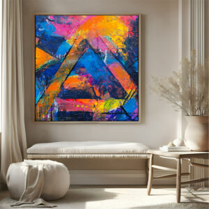 Abstract art with frame Big Size Wall Art for living room,Bedroom,Drawing room,Hotels